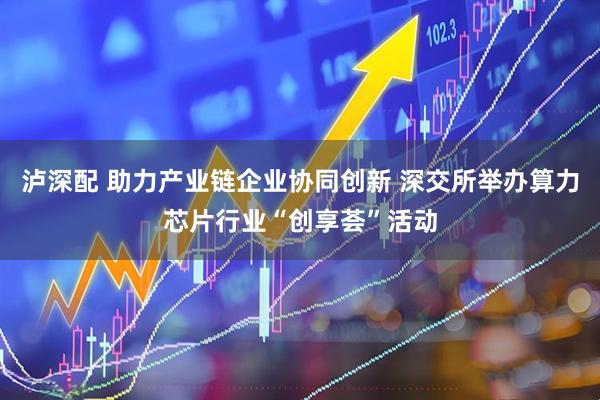 泸深配 助力产业链企业协同创新 深交所举办算力芯片行业“创享荟”活动